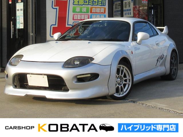 FTO GPバージョンR 5MT エアロ オーバーフェンダー 車高調 社外17AW HID タワーバー ETC 社外オーディオ(1枚目)