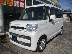 スペーシア ハイブリッドG ハイブリッドG 純正メモリーナビ 衝突被害軽減システム 禁煙車 スマートキー オートライト オートエアコン Bluetooth CD フルセグ プライバシーガラス 電動格納ミラー 中古車画像