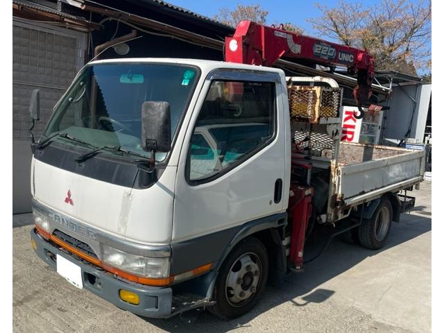 三菱ふそう キャンター ユニック ２ｔ積みの中古車 グーネット中古車