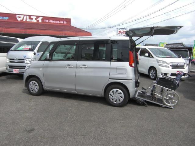 X 車いす移動車 左Pスラ アイドルストップSキー 福祉車両(1枚目)