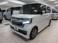 N-BOXカスタム L Lナビ レンタ フルセグ CD DVD バックカメラ LEDヘッドライト コーナーセンサー シートヒーター アイドリングストップ 両側電動スライドドア キーレス プッシュスタート クルーズコントロール 中古車画像