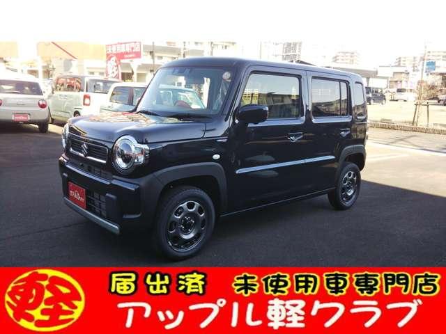 スズキ　ハスラーＨＹＢＲＩＤＧ　全方位モニター付ナビ スズキセーフティサポート　クルーズコントロール　コーナーセンサー
