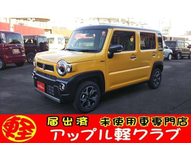 ＳＵＺＵＫＩ　ハスラーＨＹＢＲＩＤ　Ｘ　スマートキー イエロー／ガンメタ２トンスズキセーフティサポート　クルーズコントロール