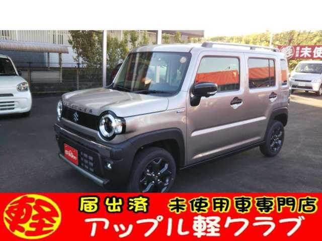 スズキ　ハスラータフワイルド　全方位モニター付きナビ スズキセーフティサポート　クルーズコントロール　コーナーセンサー