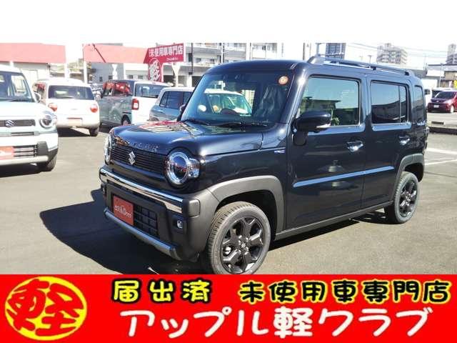 ＳＵＺＵＫＩ　ハスラー　タフワイルド　ターボ 全方位モニター付きナビゲーション　スズキセーフティサポート　クルコン