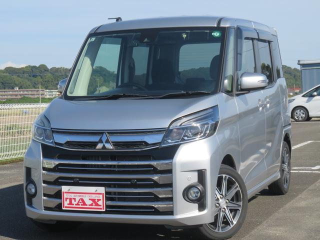 eKスペースカスタム(三菱) カスタムT セーフティプラスエディション ・純正ナビTV・CD/DVD・Bluetooth・全方位カメラ・両側電動スライド・禁煙車 中古車画像