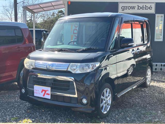 カスタムＸ　バックカメラ　電動スライドドア　ナビ　ＴＶ　ＨＩＤ　スマートキー　電動格納ミラー　ベンチシート　ＣＶＴ　盗難防止システム　ＡＢＳ　ＣＤ　ＤＶＤ再生　アルミホイール　衝突安全ボディ　エアコン