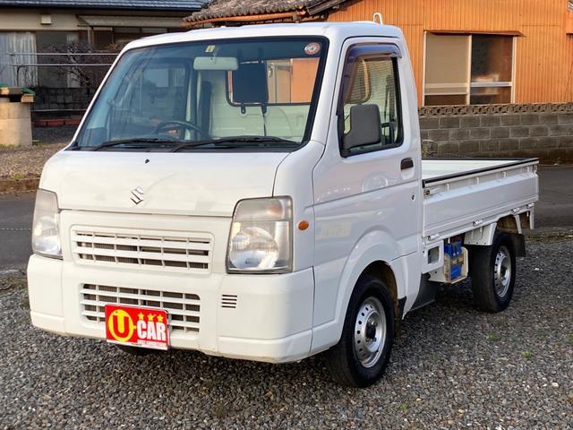 スズキ キャリイトラック ＦＣ　５速マニュアル車　パーマタイム４ＷＤ　パワステ