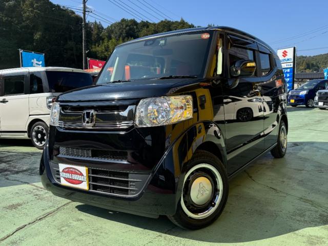 Ｎ−ＢＯＸスラッシュ(ホンダ) Ｇ・Ｌターボインテリアカラーパッケージ　ワンオーナー　純正８インチナビ　フルセグ　バックカメラ　ドラレコ　皮調シート　ステアリングスイッチ　カラードディッシュホイール　ＨＩＤヘッドライト　ビルトインＥＴＣ　クルコン　シートヒーター 中古車画像