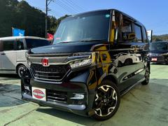 N-BOXカスタム G・Lターボホンダセンシング ホンダセンシング 純正8インチナビ フルセグ バックカメラ 両側パワスラ 純正15インチアルミ LEDヘッドライト フォグランプ ビルトインETC ハーフレザーシート クルコン スマートキー 中古車画像