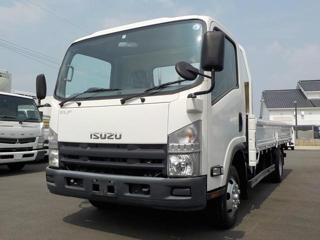 いすゞ エルフトラック 2トンワイドロング4wd全低床平ボディ5mt フルタイム4駆 中古車検索 くるまのニュース