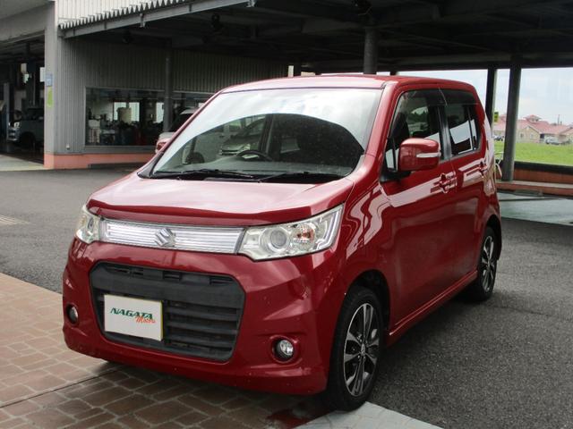 ワゴンＲスティングレー(スズキ) Ｔ　オートライト　ＨＩＤ　スマートキー　アイドリングストップ　電動格納ミラー　ベンチシート　ＣＶＴ　盗難防止システム　ＡＢＳ　ＣＤ　ＵＳＢ　アルミホイール　衝突安全ボディ　エアコン　パワーステアリング 中古車画像