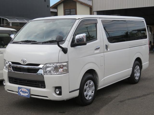 ハイエースバン ロングスーパーGL ワンオーナー 両側パワースライドドア 純正ナビ フルセグテレビ Bluetooth ETC 全方位カメラ(1枚目)