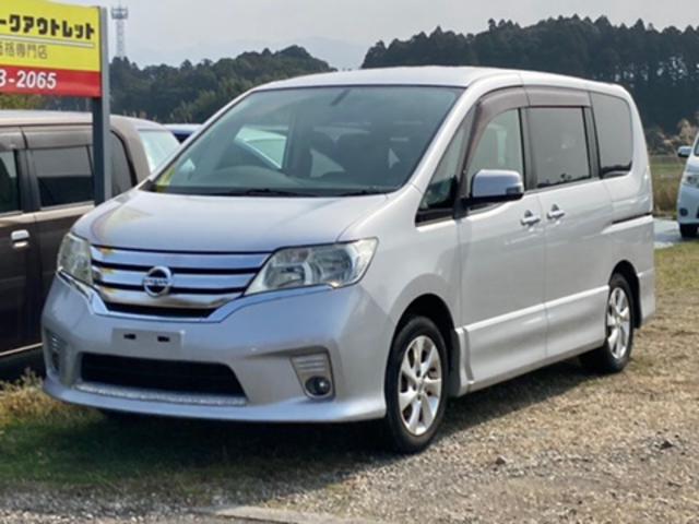 日産 セレナ ハイウェイスター　Ｊパッケージ　車検整備付き　自社保証３ヶ月３０００ｋｍ　スマートキー　エンジンプッシュスタート　ＥＴＣ　両側電動スライドドア　スマートキー　オートエアコン　電動格納ミラー　パワーウィンドウ　オートライト