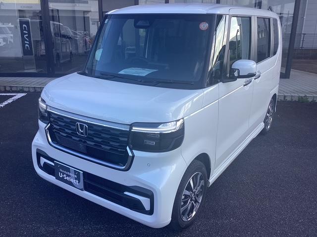 Ｎ－ＢＯＸカスタム ベースグレード　８インチＨｏｎｄａコネクトナビ／リヤカメラ／ＨｏｎｄａＳＥＮＳＩＮＧ／（1枚目）