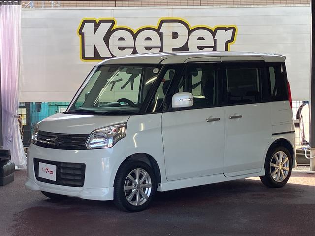 スペーシア(スズキ) Xリミテッド ETC 両側電動スライドドア ナビ TV 衝突被害軽減システム オートライト 中古車画像