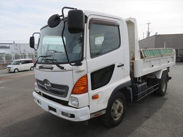 管理番号３６３２　日野レンジャー　４ｔダンプ 新明和製　１９０馬力　車検整備付