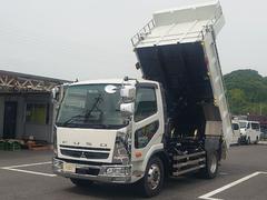 三菱ふそう　ファイター　ダンプ　増トンＬゲートダンププロライ電動コボレン　積載量７８００ｋｇ　６ＭＴ
