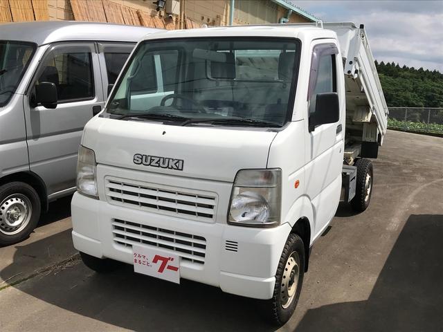 ダンプ 5速MT 4WD エアコン ラジオ 運転席エアバッグ(1枚目)