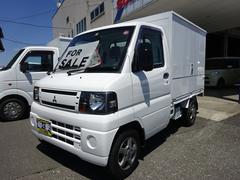 三菱　ミニキャブトラック　　移動販売車　左右跳ね上げ式　１００Ｖ電源コンセント差込口