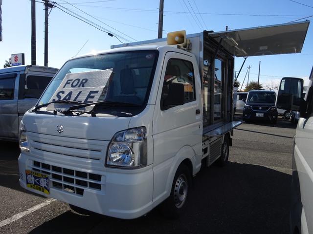 移動販売車 -5度 冷蔵冷凍庫 フロアオートマ 陳列棚 手洗いシンク 左側・後側跳ね上げ式ドア 右側スライドドア エアバック(1枚目)