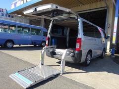 NV350キャラバンバン ロングDXターボ 400kgリフト付き NLKカーリフトCL03 衝突被害軽減ブレーキシステム ナビTV バックカメラ ドライブレコーダー キーレス クリアランスソナー 最大積載量1200kg 中古車画像