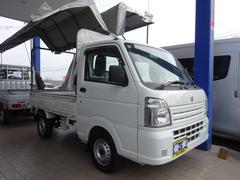 キャリイトラック  4WD ウイング車 幌付き フロアオートマ ETC エアコン パワステ 運転席助手席エアバック ABS 荷台ゴムマット ドアバイザー 中古車画像