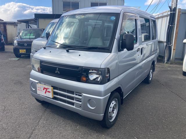 三菱 ミニキャブバン 　４ＷＤ　軽バン　ＡＴ　ＥＴＣ　両側スライドドア　エアコン　運転席エアバッグ