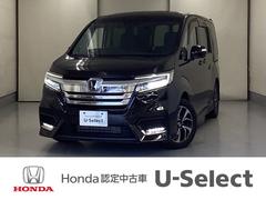 ホンダ　ステップワゴンスパーダ　スパーダホンダセンシング　７人乗ワンオーナー禁煙車両側電動スライドメモリーナビＢｌｕｅｔｏｏｔｈ　全周囲　リアオートエアコン