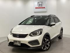 フィット e:HEVクロスター 光触媒抗菌消臭施工済 衝突回避システム フルオートエアコン 前後センサー LEDランプ エアバッグ サイドエアバック 地デジ オートクルーズコントロール VSA ETC バックカメラ USB パワステ 中古車画像