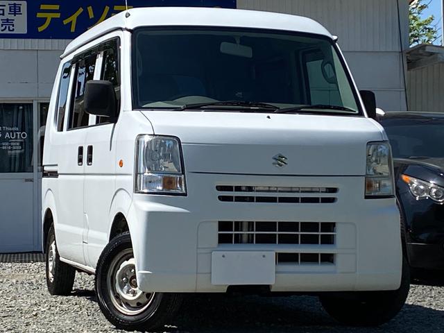 エブリイ ＰＡ　４ＷＤ　（車検２年）　軽バン　ＡＴ　両側スライドドア　ハイルーフ　エアコン　エンジンスターター　タイミングチェーンエンジン（1枚目）