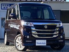 スペーシアカスタムZ  4WD(車検2年)ナビ TV Bluetoothオーディオ ETC 前後ドライブレコーダー 左Rパワースライドドア エンジンスターター アイドリングストップ シートヒーター タイミングチェーンエンジン 中古車画像