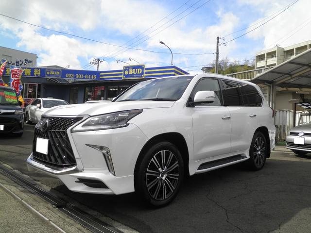 ＬＸ ＴＲＤエアロ　純正２１インチアルミ　サンルーフ