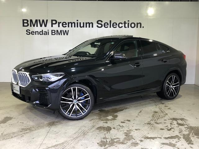 Ｘ６(BMW) ｘＤｒｉｖｅ　３５ｄ　Ｍスポーツ　Ｍパフォーマンスカーボンドアミラーカバー　リアスポイラー　タコラレッドレザー　クラフテッドクリスタル 中古車画像