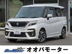 スズキ　ソリオバンディット　ハイブリッドＭＶ　全方位カメラ＆９インチメモリーナビ装着車　スマートキ　前席シートヒーター