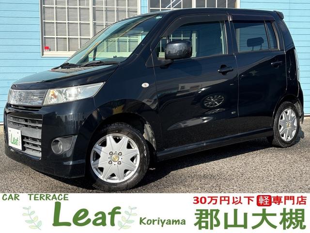 ワゴンRスティングレー(スズキ) X 4WD(車検2年)基本装備フル装備 AftermarketCDオーディオ スマートキー プッシュスタート ABS Aftermarket14インチAWスタッドレスタイヤ装着 タイミンチェーンエンジン 中古車画像