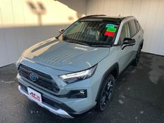 トヨタ　ＲＡＶ４　ハイブリッドアドベンチャー　４ＷＤ　登録済未使用車　衝突被害軽減ブレーキ