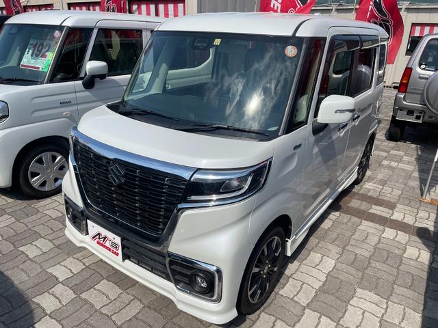 ハイブリッドＸＳ　４ＷＤ　両側電動スライドドア　純正ナビ　衝突被害軽減ブレーキ　デュアルセンサーブレーキサポート　クリアランスソナー　リヤシーリングファン　ＬＥＤライト　オートライト　ＬＥＤフォグランプ　ＥＴＣ