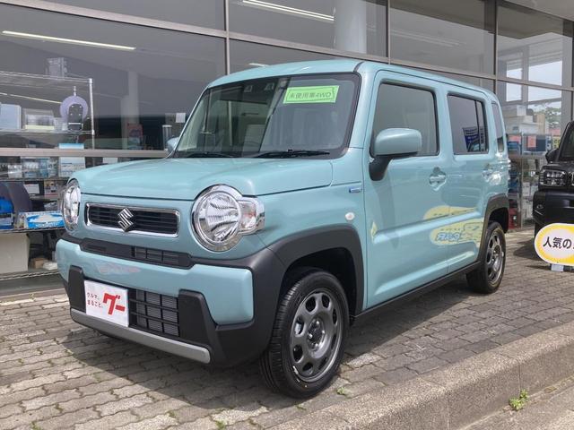 ハスラー ハイブリッドＧ　４ＷＤ　届出済未使用車　スズキセーフティサポート　シートヒーター　ミラーヒーター　クルーズコントロール　オートライト