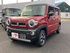 スズキ　ハスラー　ハイブリッドＸ　届出済み未使用車　９インチＨＤディスプレイナビ　フルセグＴＶ