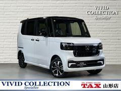 ホンダ　Ｎ−ＢＯＸカスタム　コーディネートスタイル　４ＷＤ　届出済未使用車　純正８型ディスプレイオーディオ