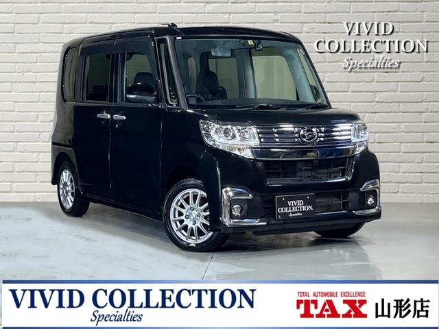 タント(ダイハツ) カスタムＸ　４ＷＤ　社外メモリーナビ　ワンセグ　ＣＤ　左パワースライドドア　スマートキー 中古車画像