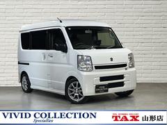 エブリイ PA 4WD 社外ポータブルナビ ワンセグ CD バックカメラ キーレス 社外14インチアルミ ABS Wエアバック ワゴン用フロントバンパー サイドステップ 中古車画像