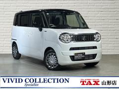 ワゴンRスマイル ハイブリッドS 4WD 社外SDナビ ワンセグ CD Bluetooth セーフティーサポート 両側パワースライドドア シートヒーター スマートキー アイドリングストップ 中古車画像