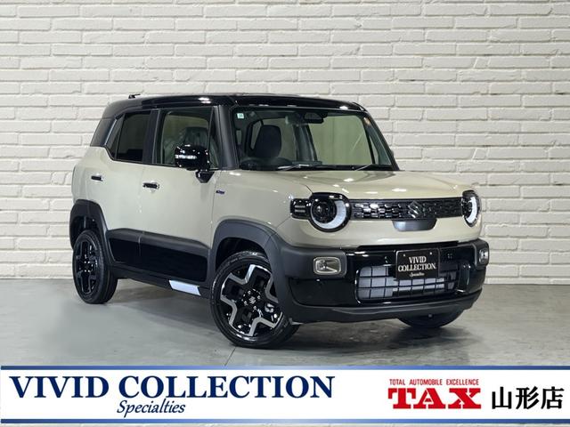 クロスビー(スズキ) ハイブリッドＭＺ　４ＷＤ　登録済未使用車　純正９型メモリーナビ　フルセグ　Ｂｌｕｅｔｏｏｔｈ　全方位モニター　セーフティーサポート　シートヒーター　ＬＥＤライト　スマートキー　ブラインドスポットモニター 中古車画像