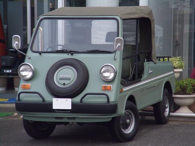 ホンダ バモスオープン４人乗りの中古車 車体価格198万円 1971 昭和46 年式 走行3 5万キロ 車体色グリーン 福島県福島市渡利字岩道坂２０ ７ ミツワ自動車 株 の在庫 グーネット中古車