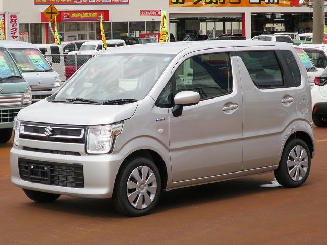 ハイブリッドFX 2WD 衝突安全 プッシュスタート ソナー オートエアコン・ライト ベンチシート 届出済未使用車(1枚目)