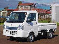 キャリイトラック KCエアコン・パワステ 4WD フロア5MT 衝突安全 ソナー キーレスエントリー ABS 届出済未使用車 中古車画像