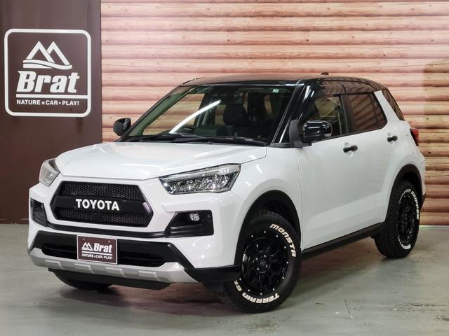 ダイハツ ロッキー プレミアム　ＫＬＣ　ＲＡＶ４アドヴェンチャー風フェイスキット　新品アルミ　ナイトロパワー　新品タイヤ　モンスタテレーングリッパー　ＥＴＣ　リフトアップ　純正ＳＤナビ　全周囲モニター　ドライブレコーダー