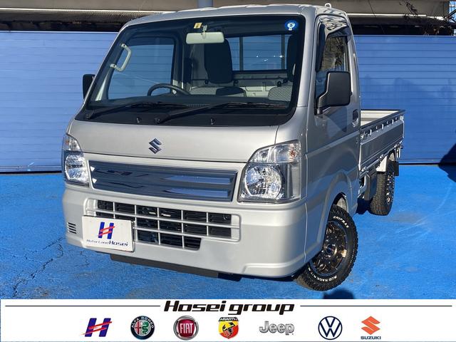 4WD マニュアル バイザー ゴムマット 社外アルミホイール スタッドレスタイヤ付き ラジオ(1枚目)